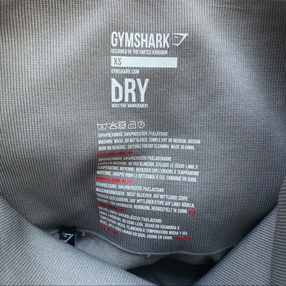 NEW Gymshark Seamless Legging in Light Grey - Picture 3 of 4